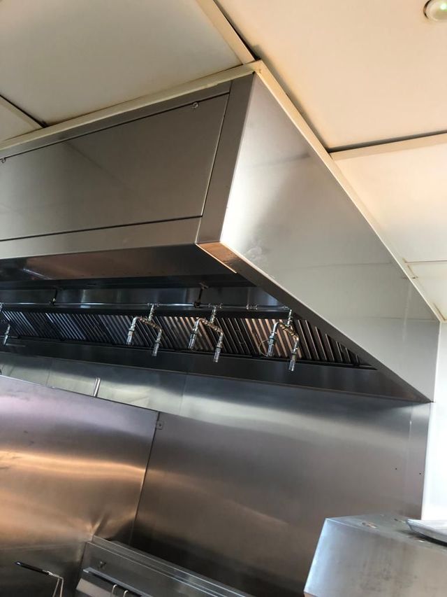 Ventilation Canopy with LED Lighting