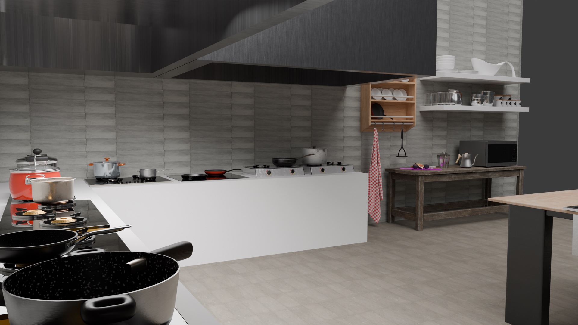 Modern Kitchen Ventilation Design
